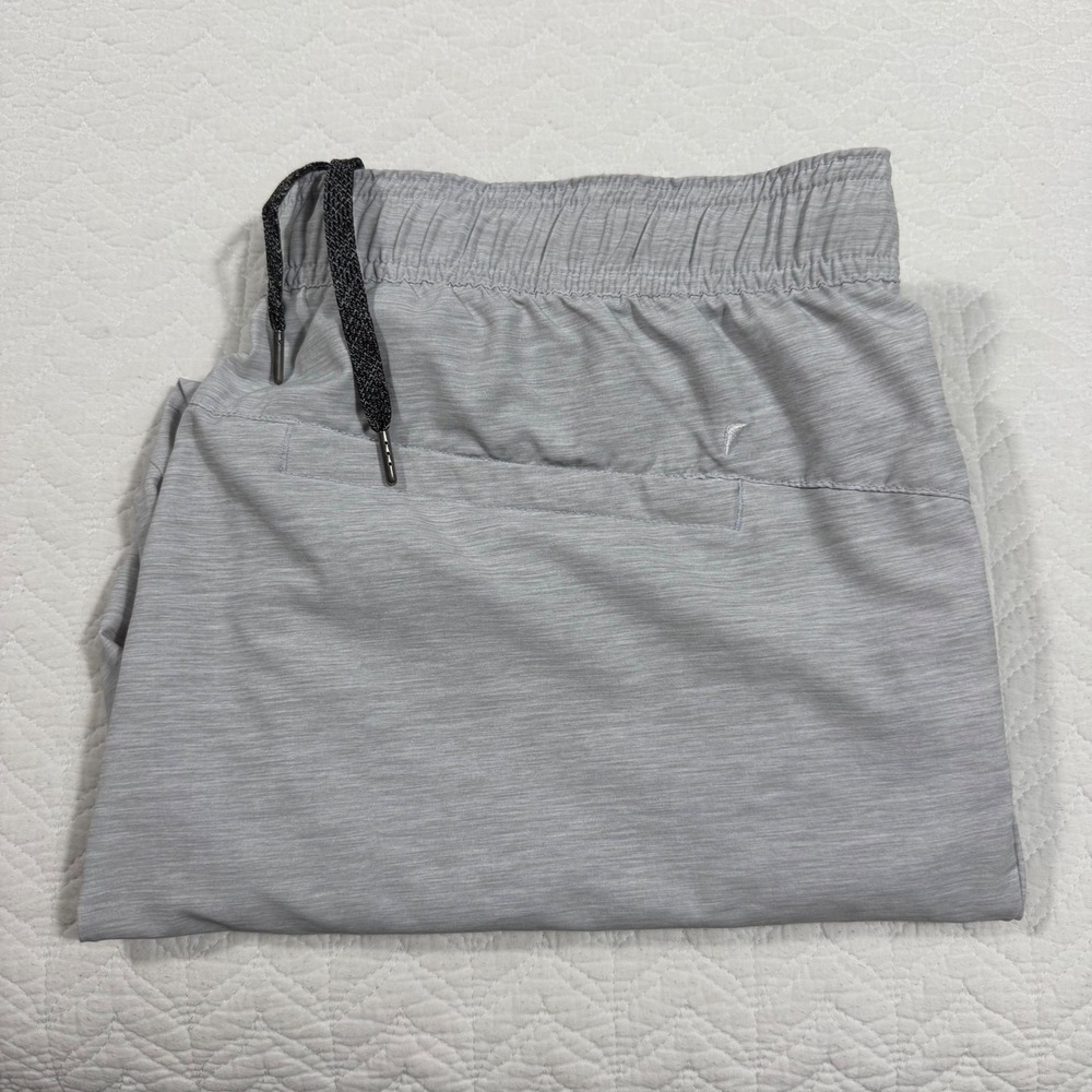 Primo Golf Joggers Men L Pants Drawstring Regular Heather Gray Performance EUC